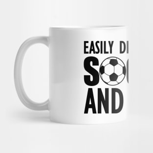 Soccer Easily distracted by soccer and dogs Mug